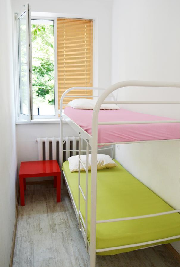Hostel Vokzal Kyjev Hostelové postele fotografie